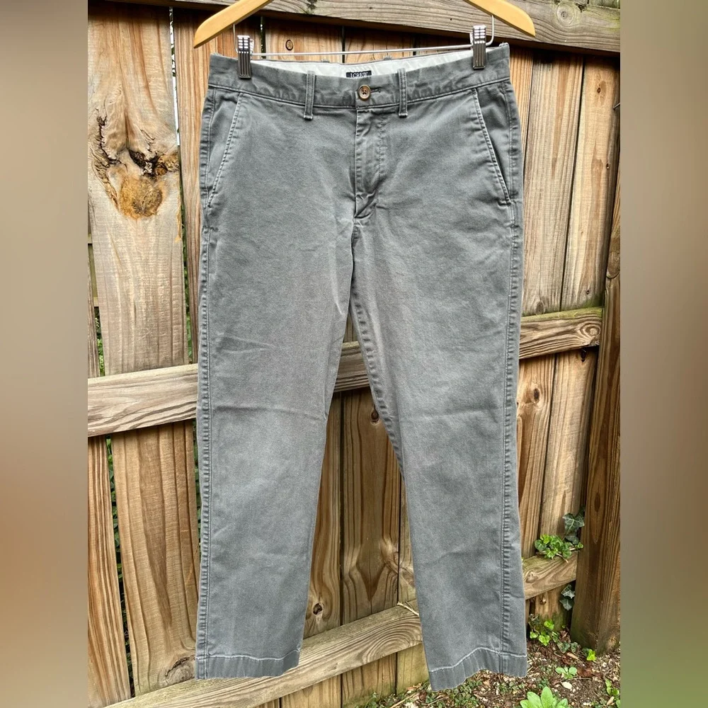 Men's J.Crew Gray chino pants